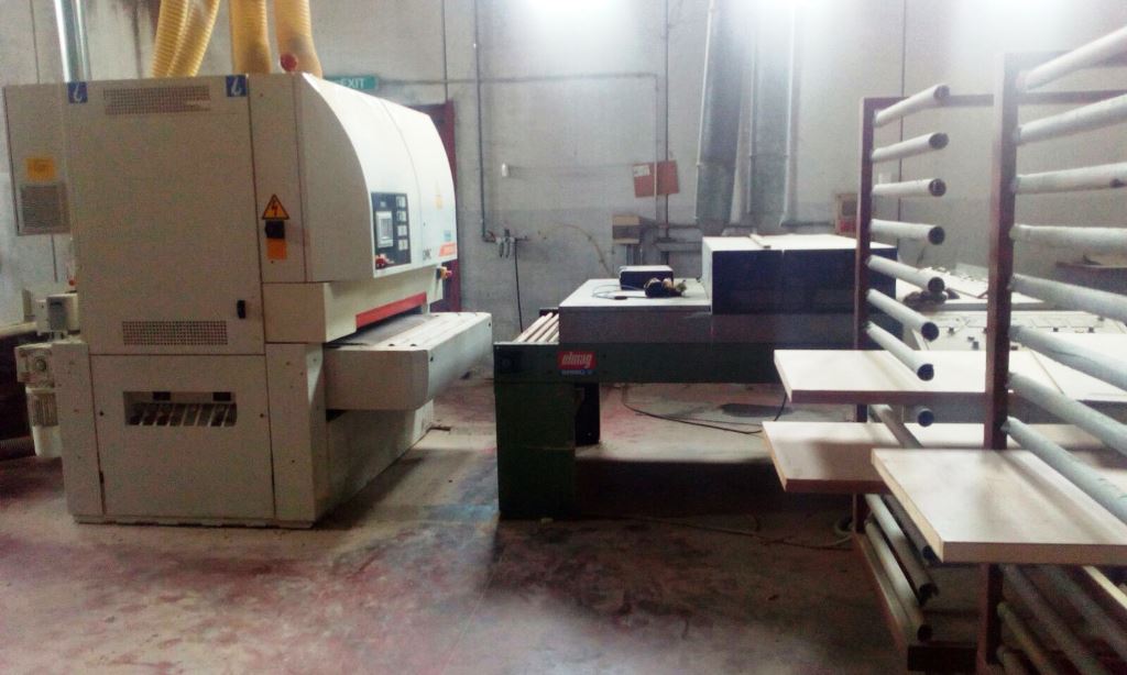 Sander Calibrating Machine Used Dmc Unisand K Danjtec